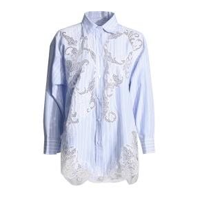 Women New Special Embroidery Long-sleeved Shirt