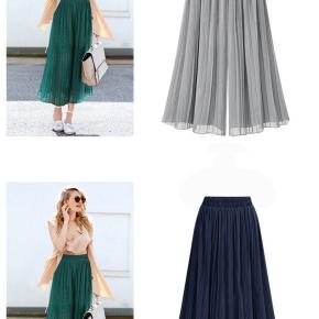 Women Chiffon Pleated Wide Leg Plus Size Pants Elastic Waist Loose Trousers Short Lining Casual Long Ninth Pants