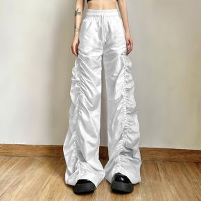 Autumn Fashionable Loose Casual Trousers Wide Leg Floor-Length Pants For Women